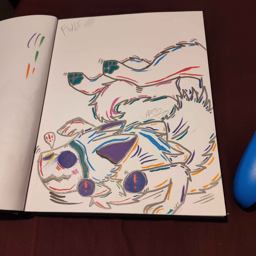 Protogen drawing